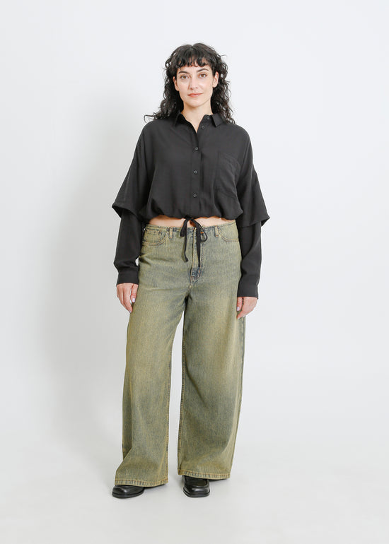 ADLINA SHIRT / BLACK