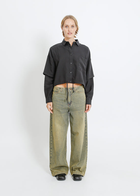 ADLINA SHIRT / BLACK