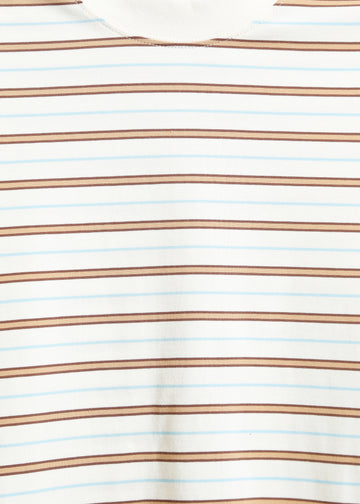 Canto Tee / Cream-Brown-Blue