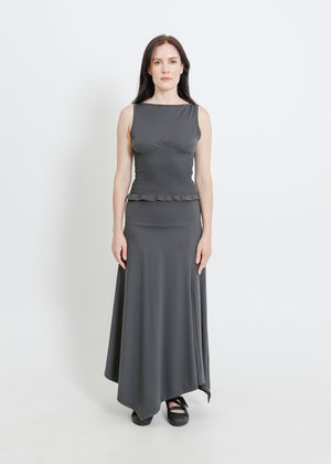 SMITH SKIRT / GRAPHITE