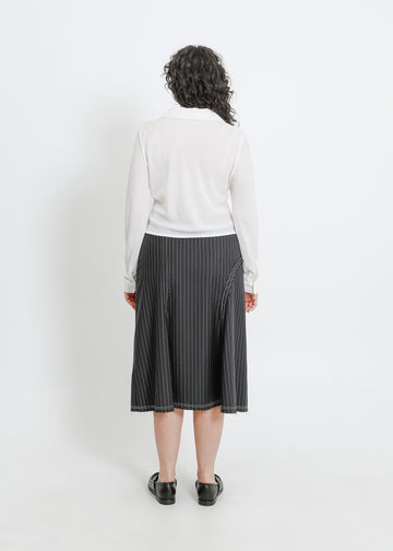 STEVIE SKIRT / BLACK-WHITE