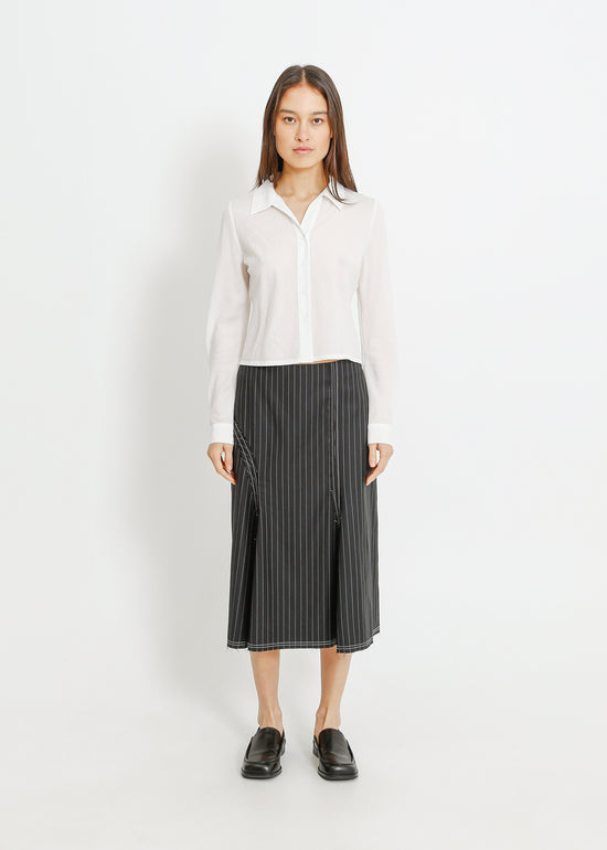 STEVIE SKIRT / BLACK-WHITE