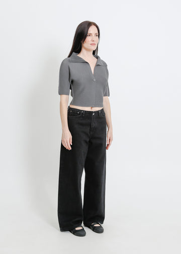 Zia Pleat Bolero / Graphite