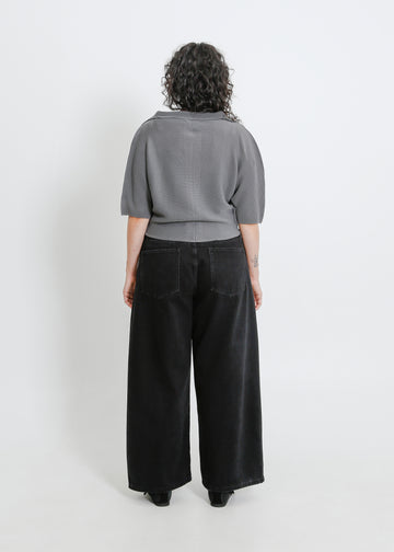 Zia Pleat Bolero / Graphite