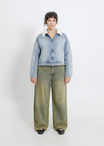 PIP DENIM JACKET / LIGHT INDIGO