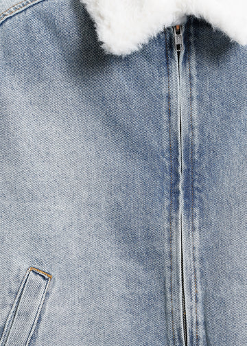 PIP DENIM JACKET / LIGHT INDIGO