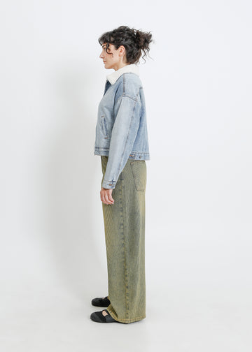 PIP DENIM JACKET / LIGHT INDIGO