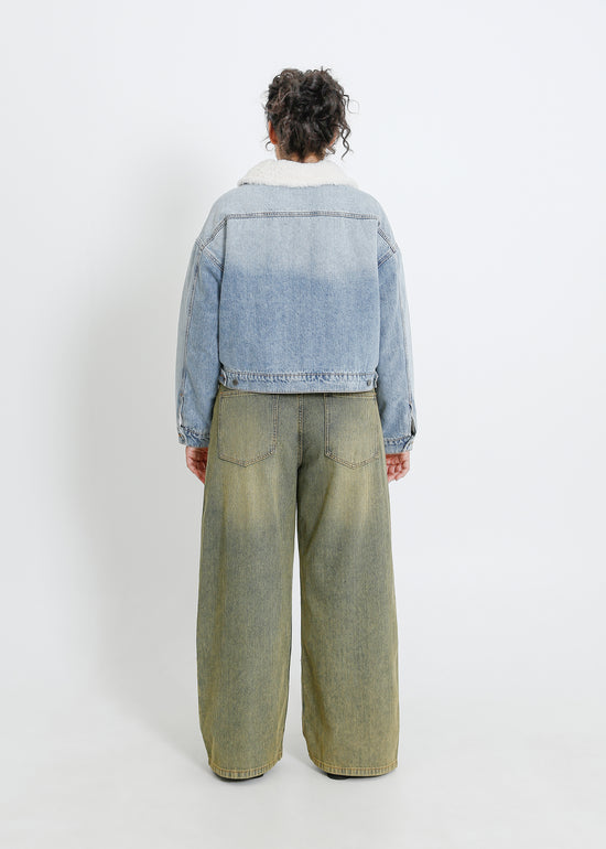 PIP DENIM JACKET / LIGHT INDIGO