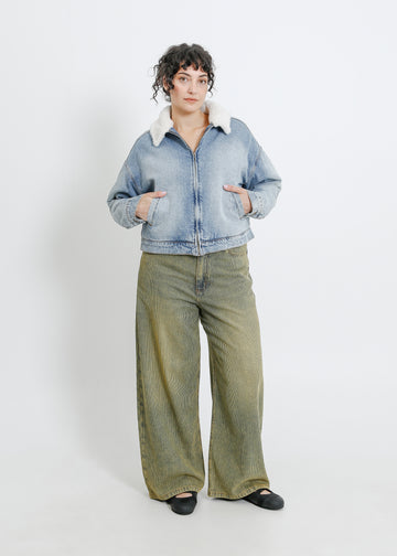 PIP DENIM JACKET / LIGHT INDIGO