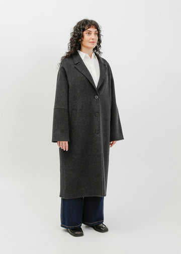 Leigh Coat / Charcoal