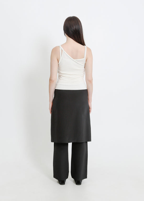 SLOANE PANT SKIRT / BLACK