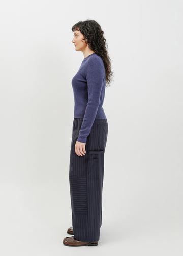 Dolly Pant / Navy-Blue