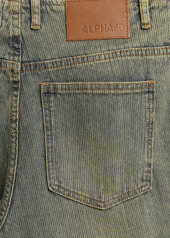 CASH JEAN / INDIGO BEIGE WASH
