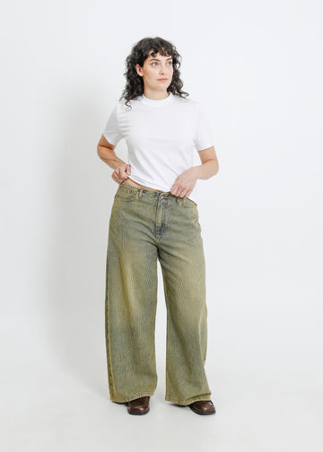 CASH JEAN / INDIGO BEIGE WASH