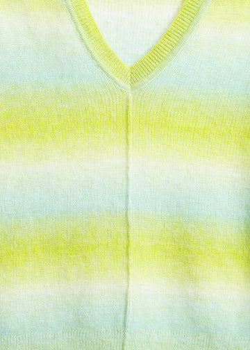 NICOLAS KNIT TOP / MULTI GRADIENT