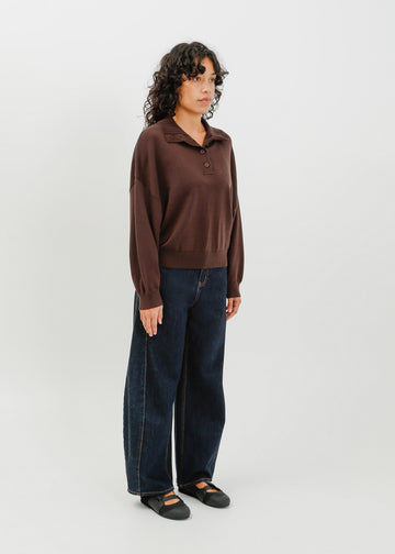 Clark Knit Top / Espresso