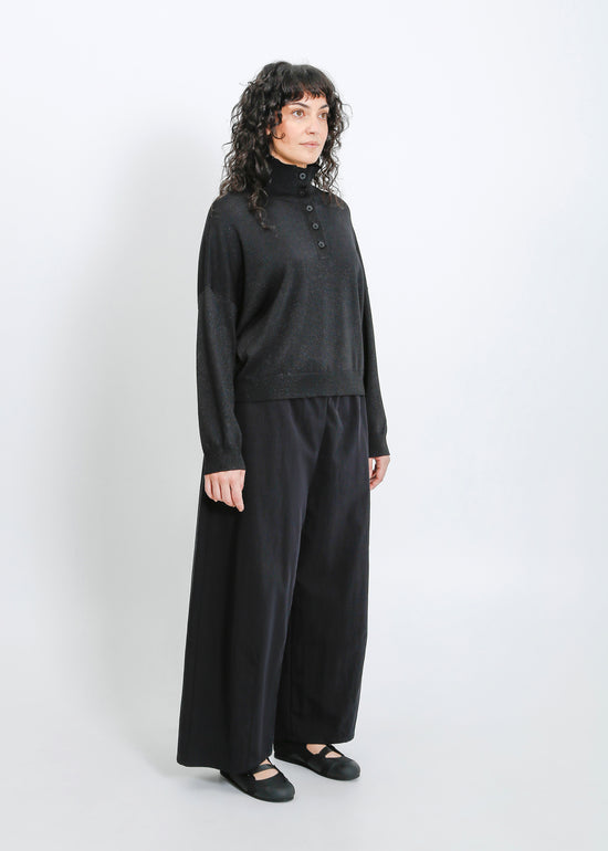 Clark Knit Top / Black Shimmer