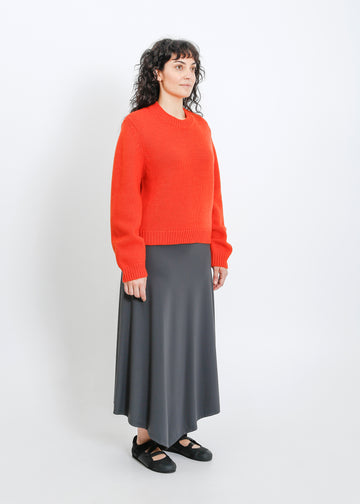 Waylen Knit Sweat / Flame