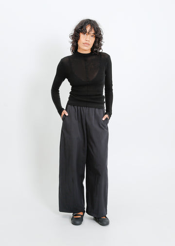 Sana Knit Top / Black