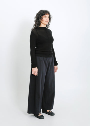 Sana Knit Top / Black