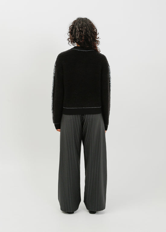 Oakland Knit Sweat / Black