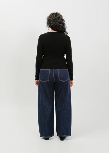 Hartford Knit Top / Black