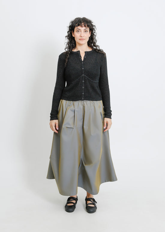 OTIS KNIT CARDI / BLACK