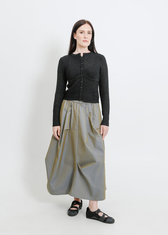 OTIS KNIT CARDI / BLACK