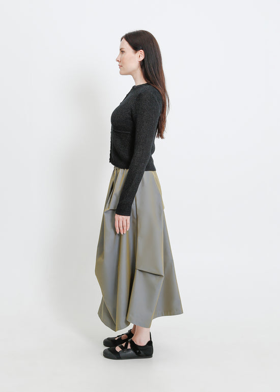 OTIS KNIT CARDI / BLACK