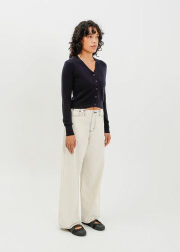 Rafi Knit Cardi / Navy