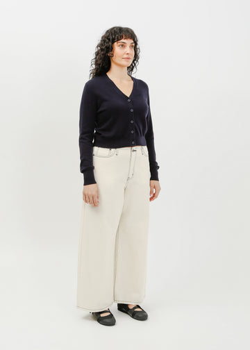 Rafi Knit Cardi / Navy