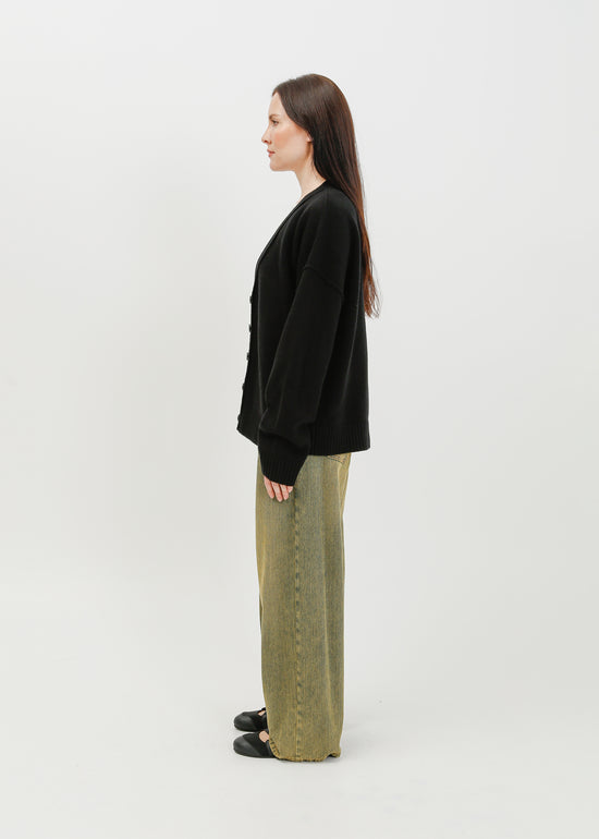 Leroy Knit Cardi / Black
