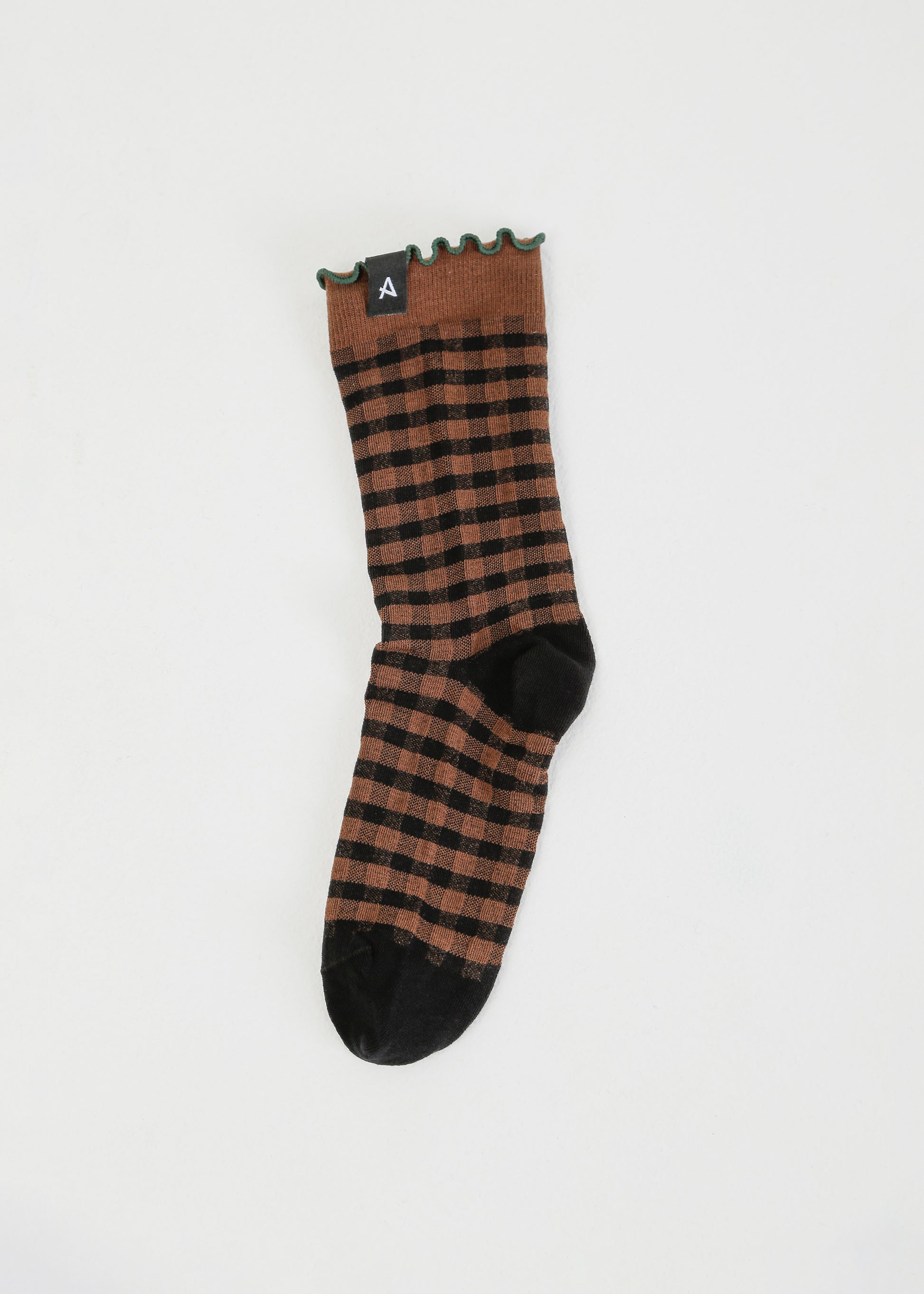 Loni Sock / Brown-Black-Khaki - 
Brown Black Khaki (image 2)