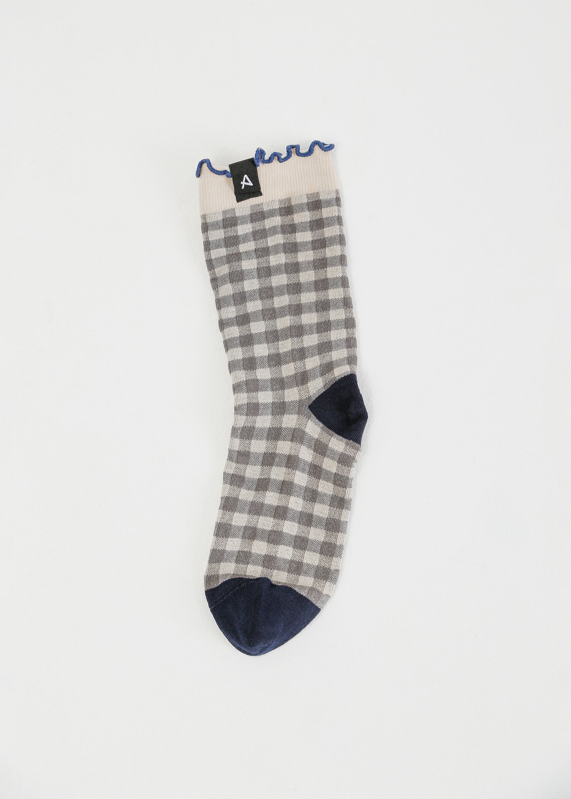Loni Sock / Cream-Grey-Navy -
Cream Grey Navy (image 2)