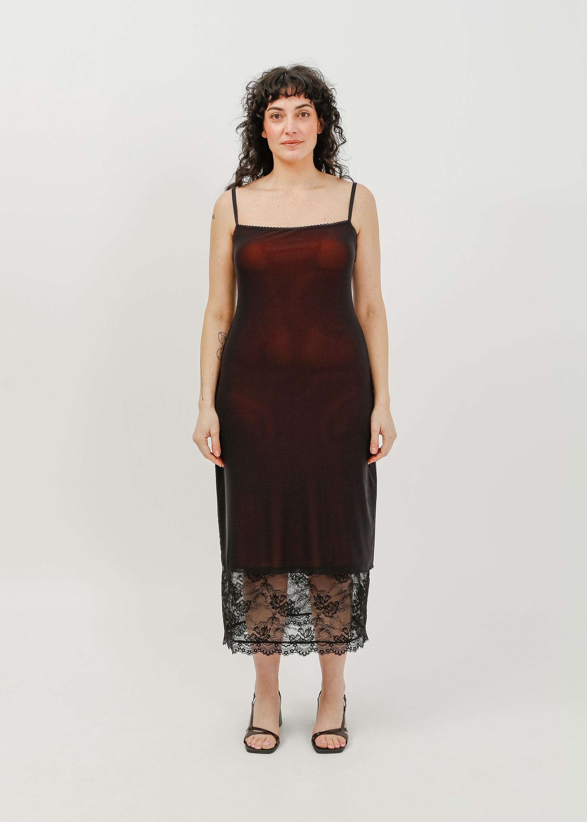Kim Dress / Rust-Black - 
Rust Black (image 6)