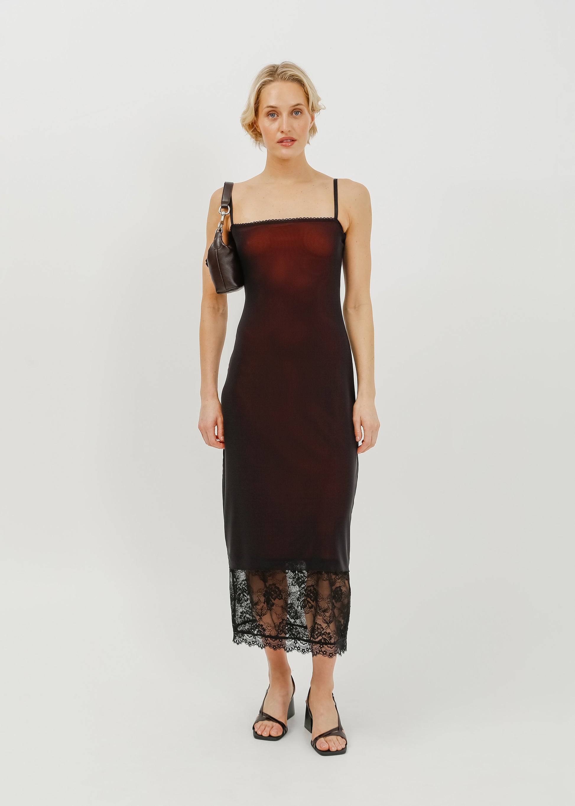 Kim Dress / Rust-Black - 
Rust Black (image 1)