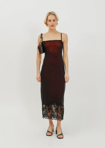 Kim Dress / Rust-Black