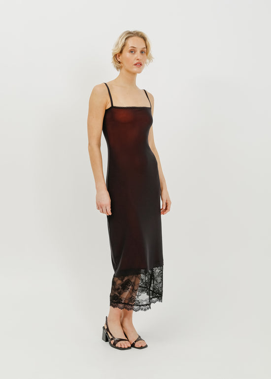 Kim Dress / Rust-Black