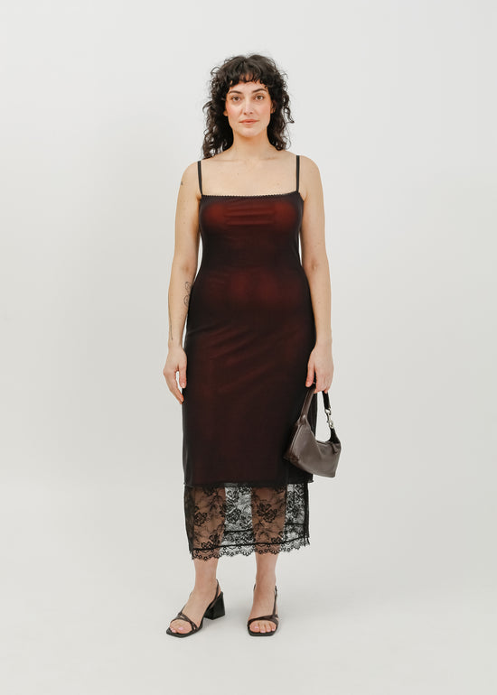 Kim Dress / Rust-Black