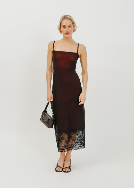 Kim Dress / Rust-Black