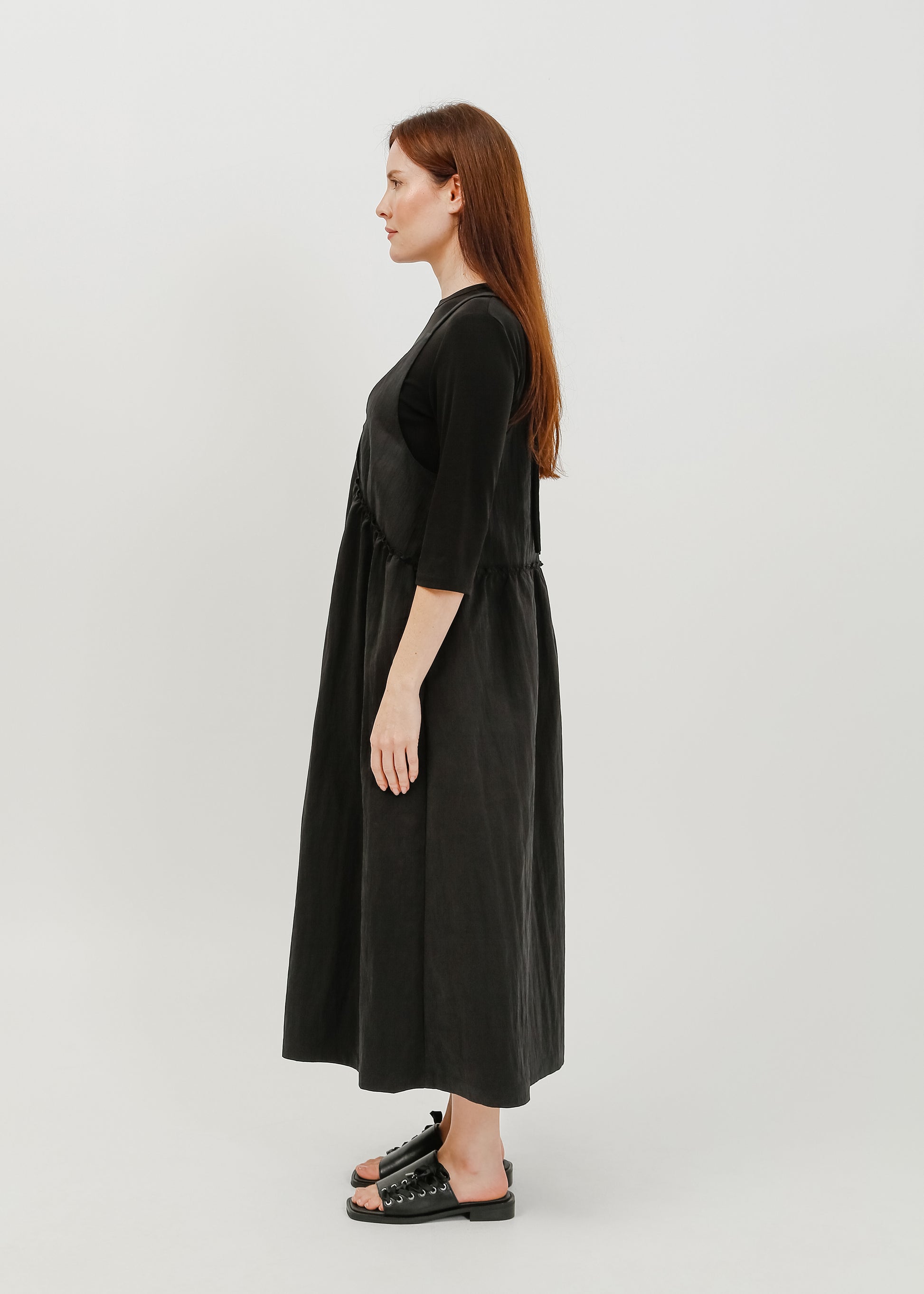 Roy Pinafore Dress / Black - 
Black (image 8)