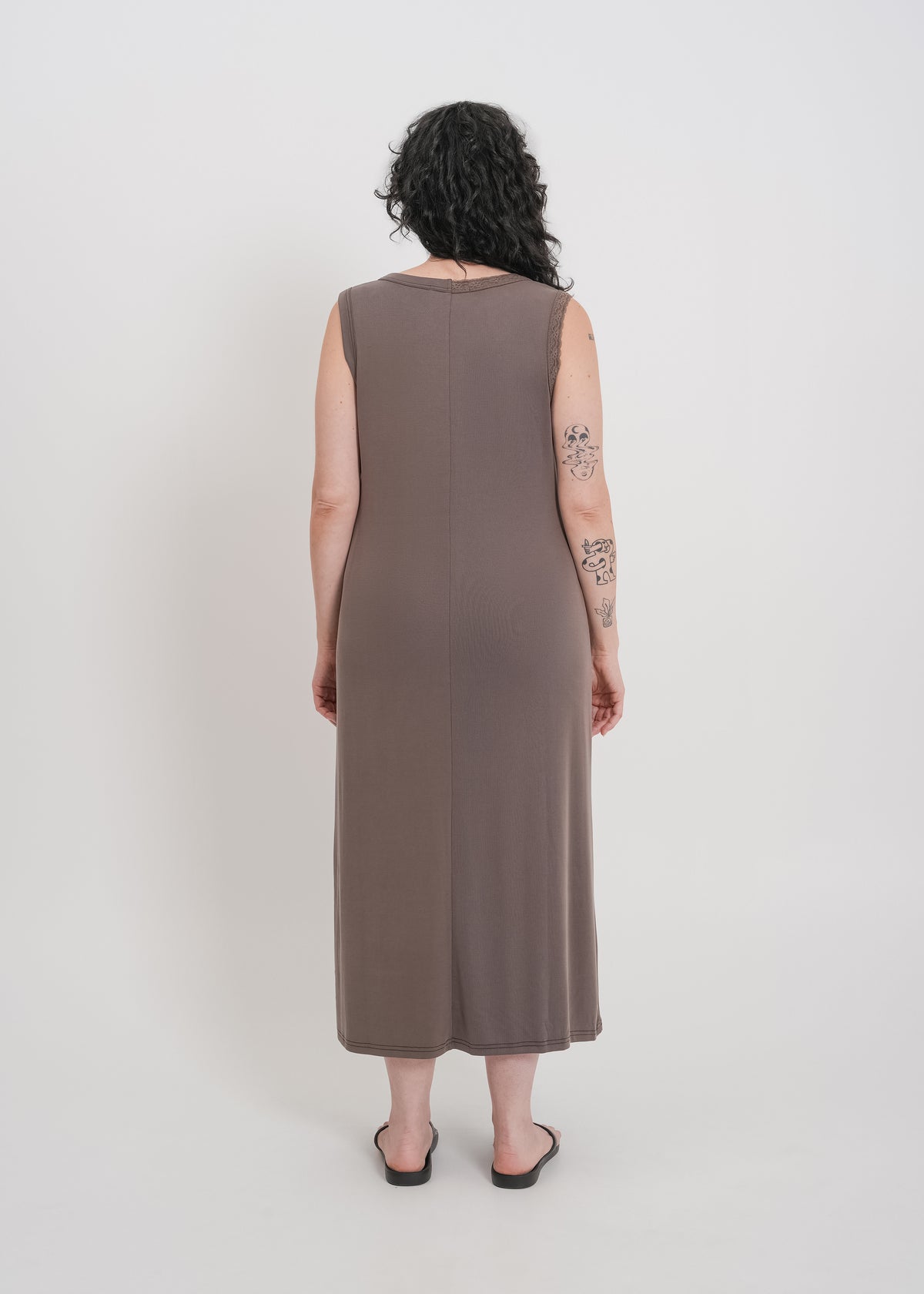 Pacey Dress / Flint - 
Flint (image 9)