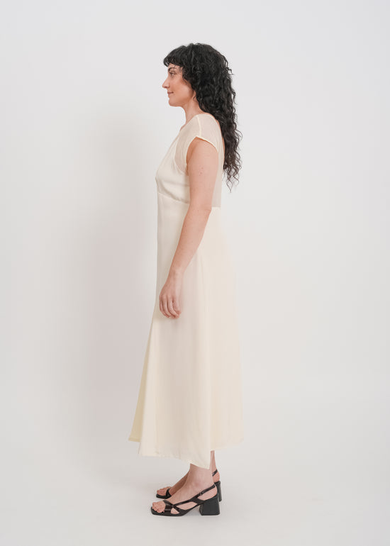 Holden Backless Dress / Cream