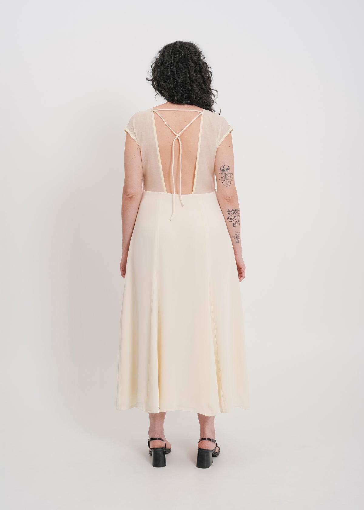 Holden Backless Dress / Cream - 
Cream (image 11)