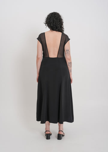 Holden Backless Dress / Black