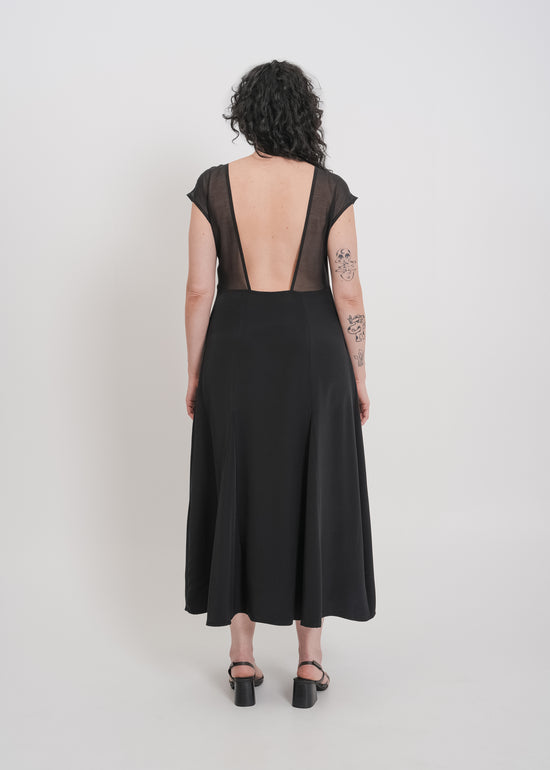 Holden Backless Dress / Black