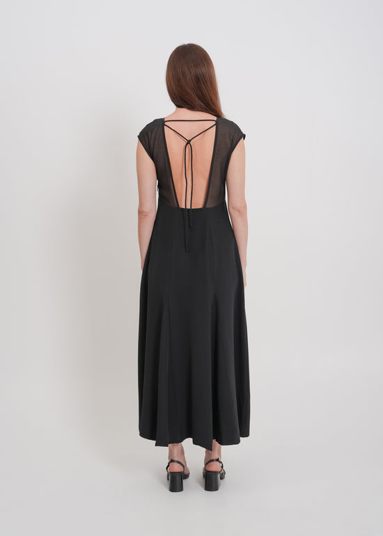 Holden Backless Dress / Black