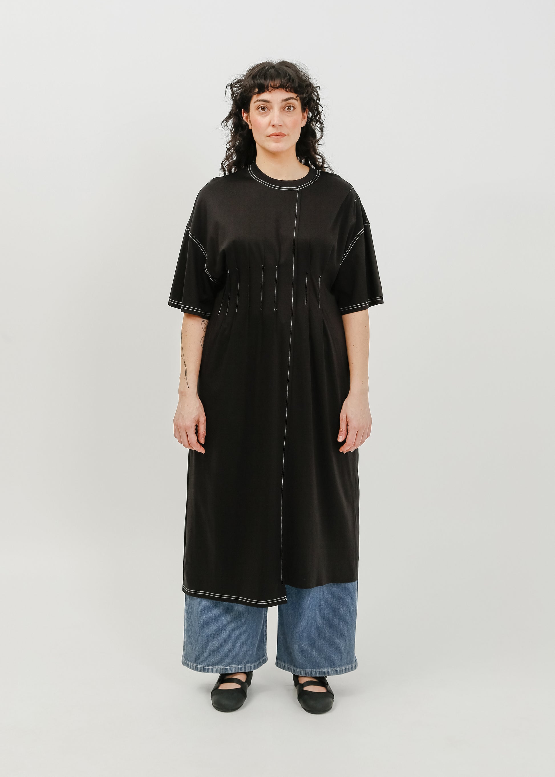 Mariette Tee Dress / Black - 
Black (image 6)