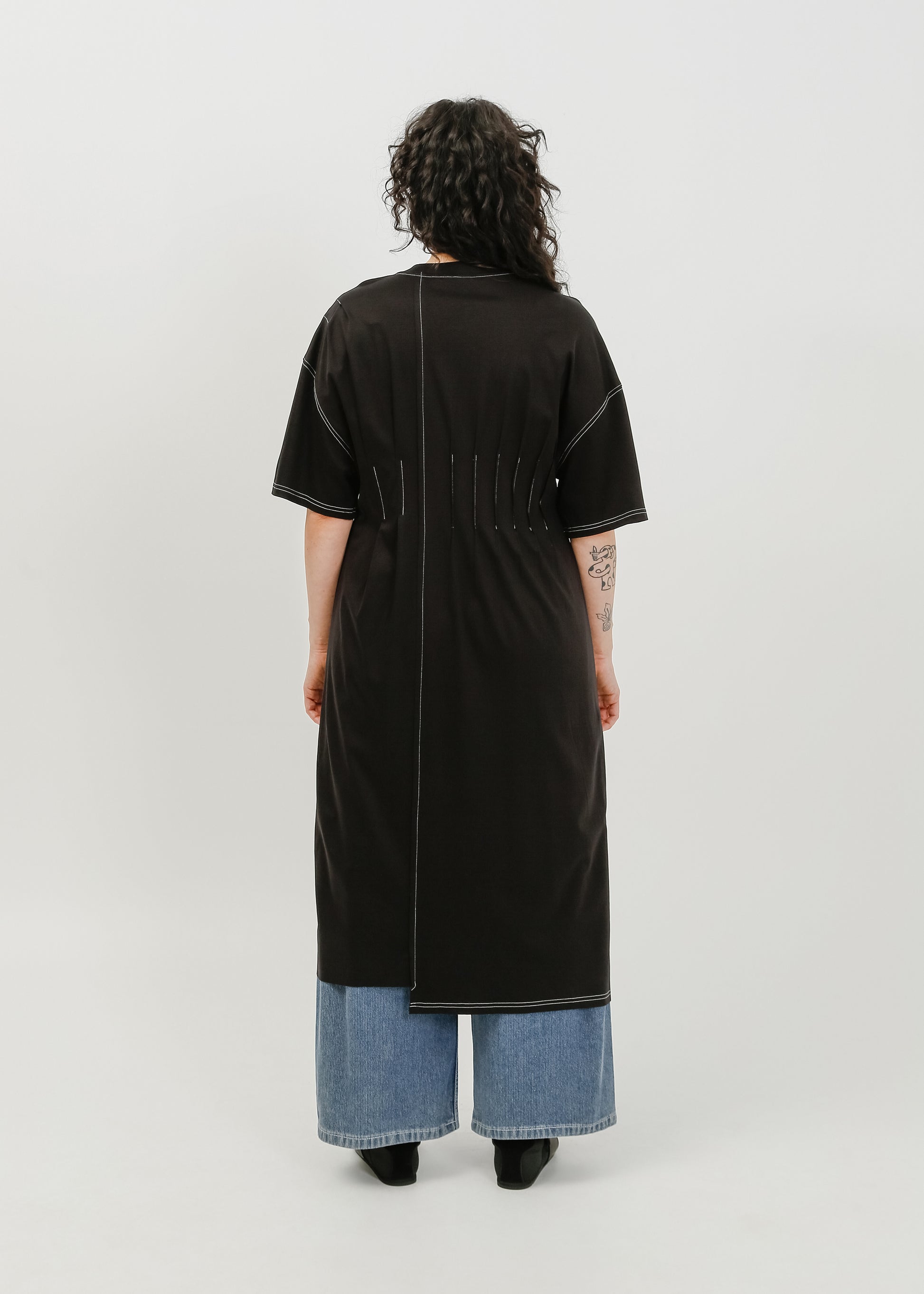 Mariette Tee Dress / Black - 
Black (image 9)