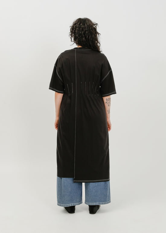 Mariette Tee Dress / Black